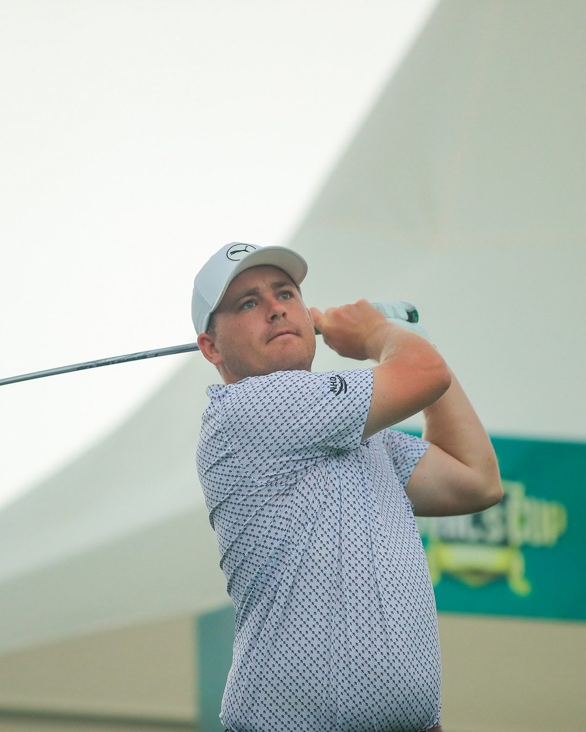 Joel Troy on the tee